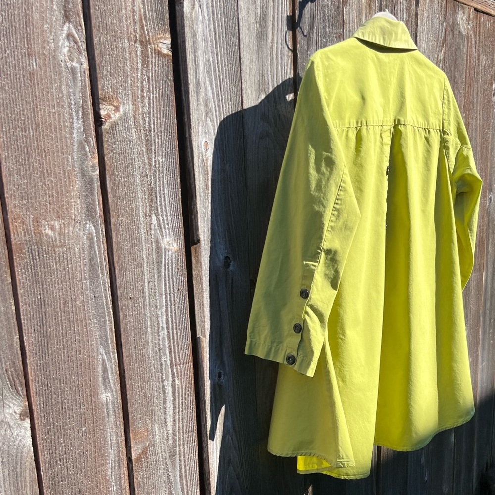 Lightweight Lime Button-Down Shirt - Unbranded - image 14